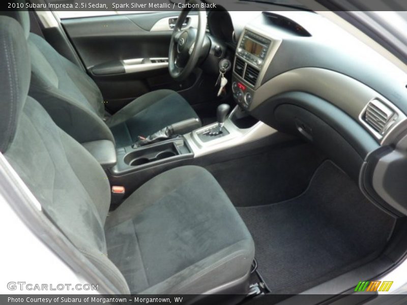 Spark Silver Metallic / Carbon Black 2010 Subaru Impreza 2.5i Sedan