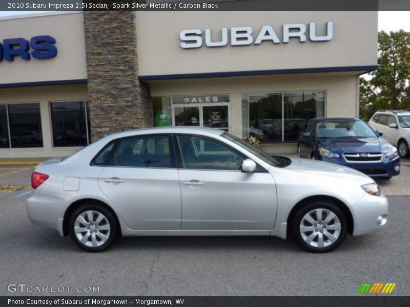 Spark Silver Metallic / Carbon Black 2010 Subaru Impreza 2.5i Sedan