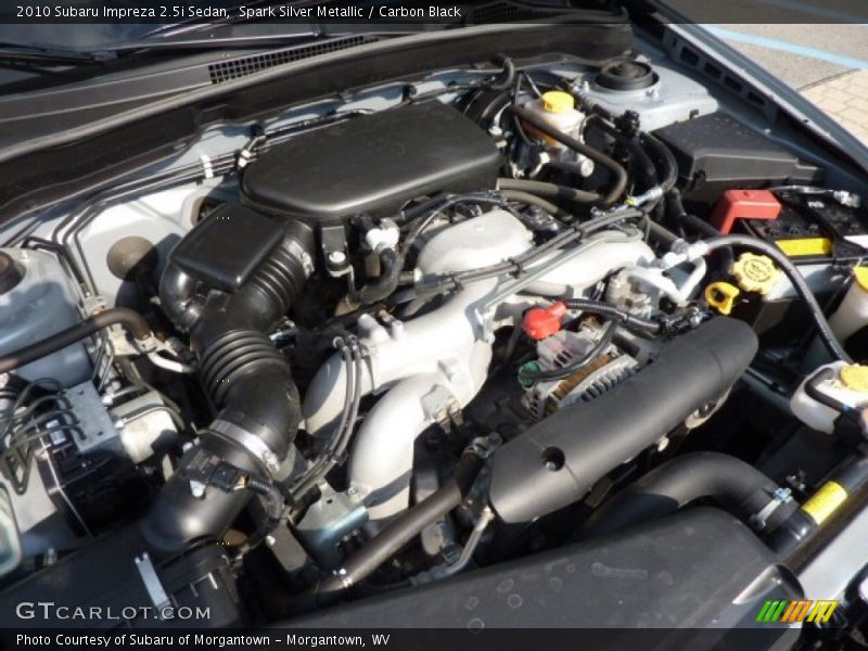 Spark Silver Metallic / Carbon Black 2010 Subaru Impreza 2.5i Sedan