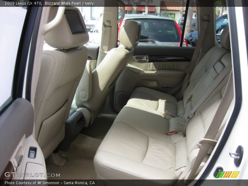 Blizzard White Pearl / Ivory 2009 Lexus GX 470