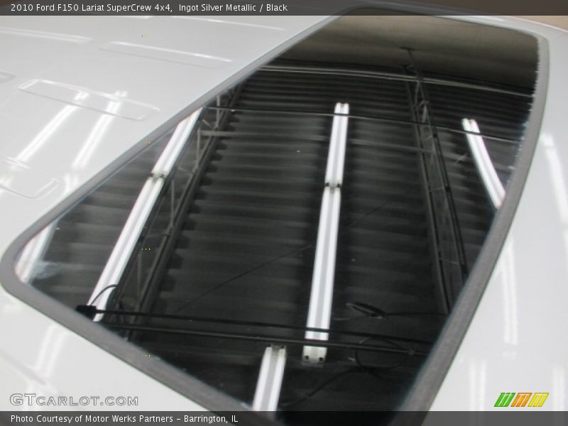 Ingot Silver Metallic / Black 2010 Ford F150 Lariat SuperCrew 4x4