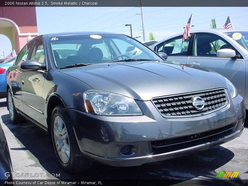 Smoke Metallic / Charcoal 2006 Nissan Altima 2.5