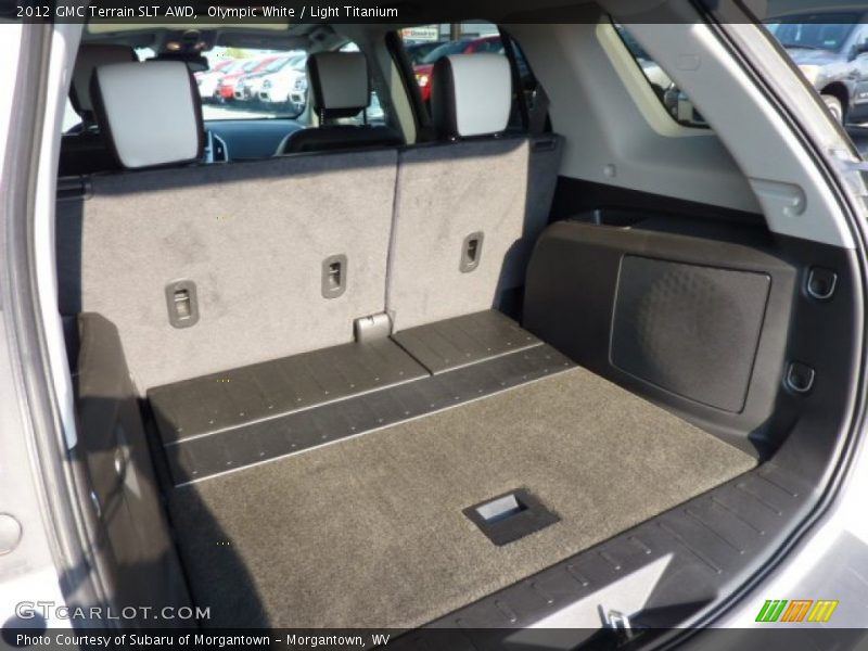 Olympic White / Light Titanium 2012 GMC Terrain SLT AWD