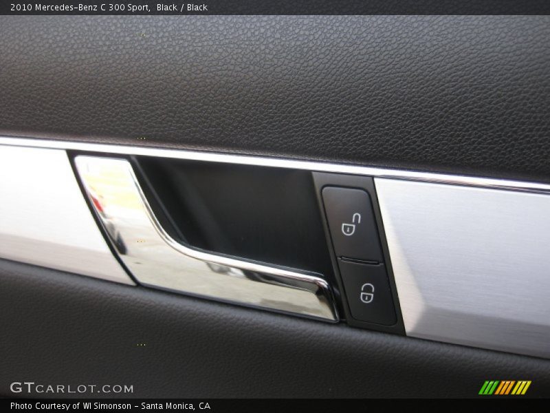 Black / Black 2010 Mercedes-Benz C 300 Sport
