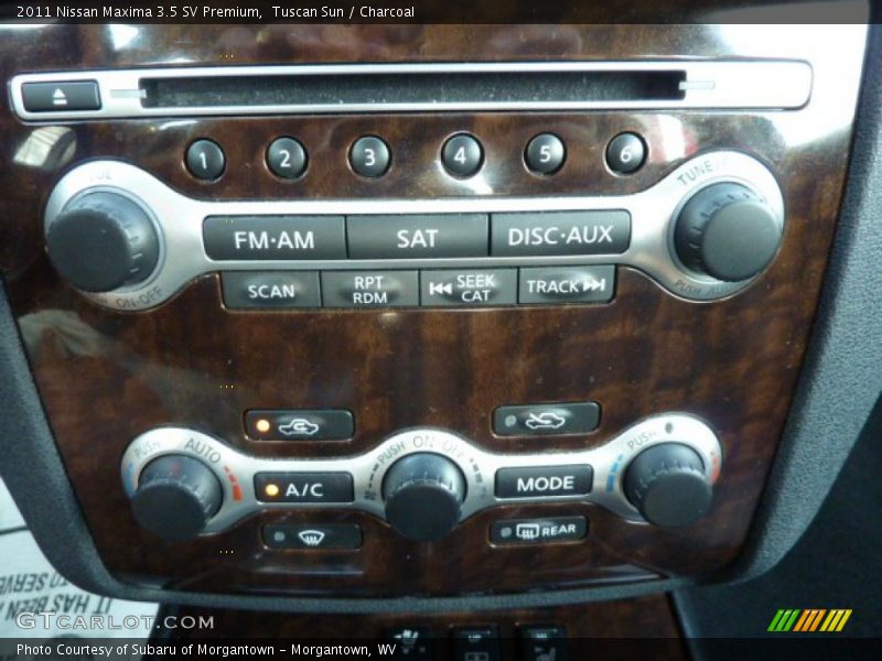 Tuscan Sun / Charcoal 2011 Nissan Maxima 3.5 SV Premium