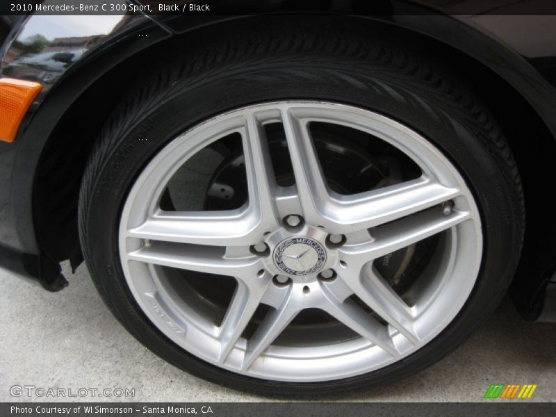 Black / Black 2010 Mercedes-Benz C 300 Sport