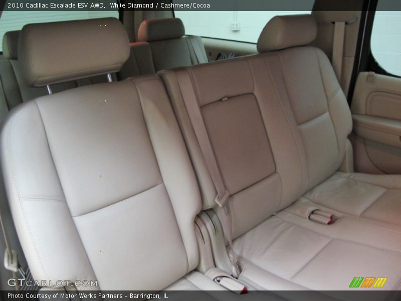 White Diamond / Cashmere/Cocoa 2010 Cadillac Escalade ESV AWD