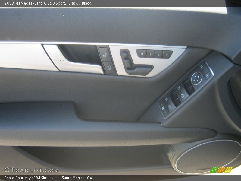 Black / Black 2013 Mercedes-Benz C 250 Sport