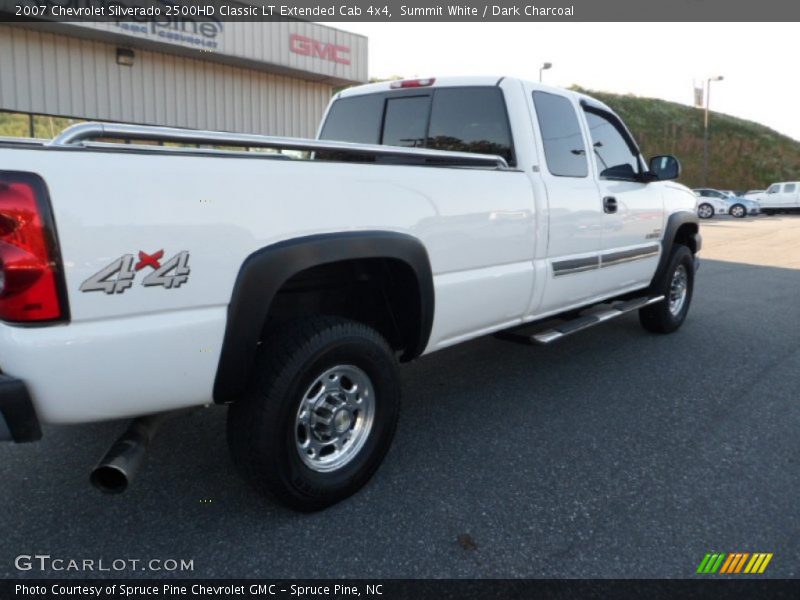 Summit White / Dark Charcoal 2007 Chevrolet Silverado 2500HD Classic LT Extended Cab 4x4