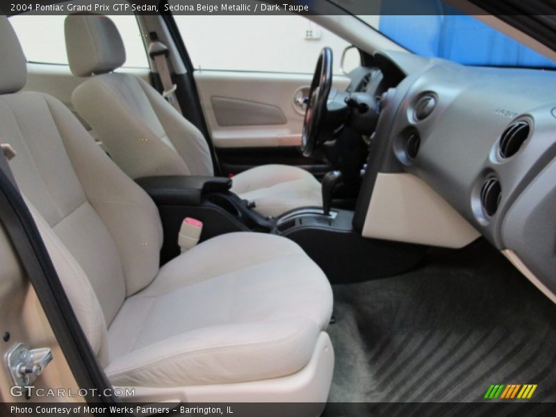 Sedona Beige Metallic / Dark Taupe 2004 Pontiac Grand Prix GTP Sedan