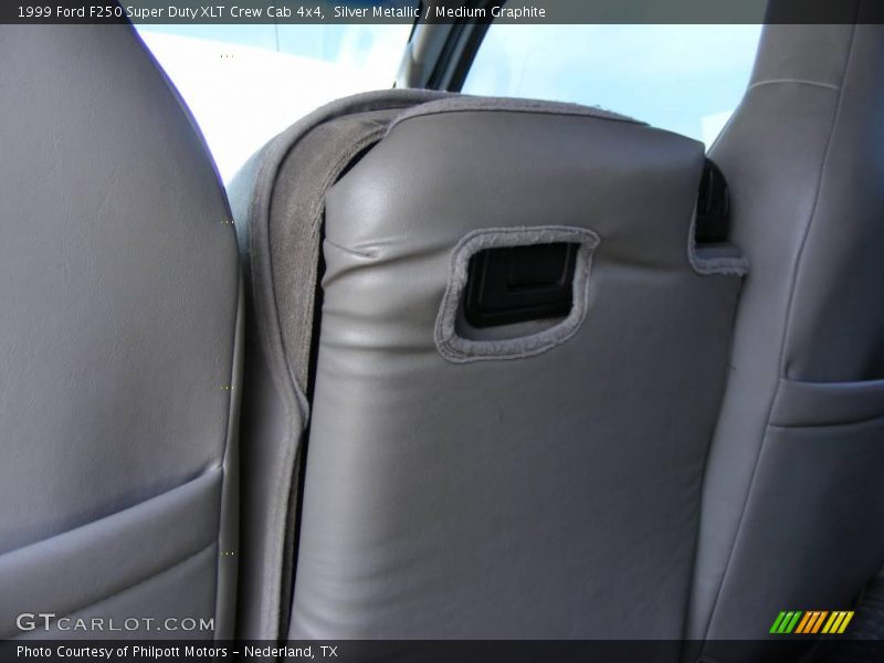 Silver Metallic / Medium Graphite 1999 Ford F250 Super Duty XLT Crew Cab 4x4