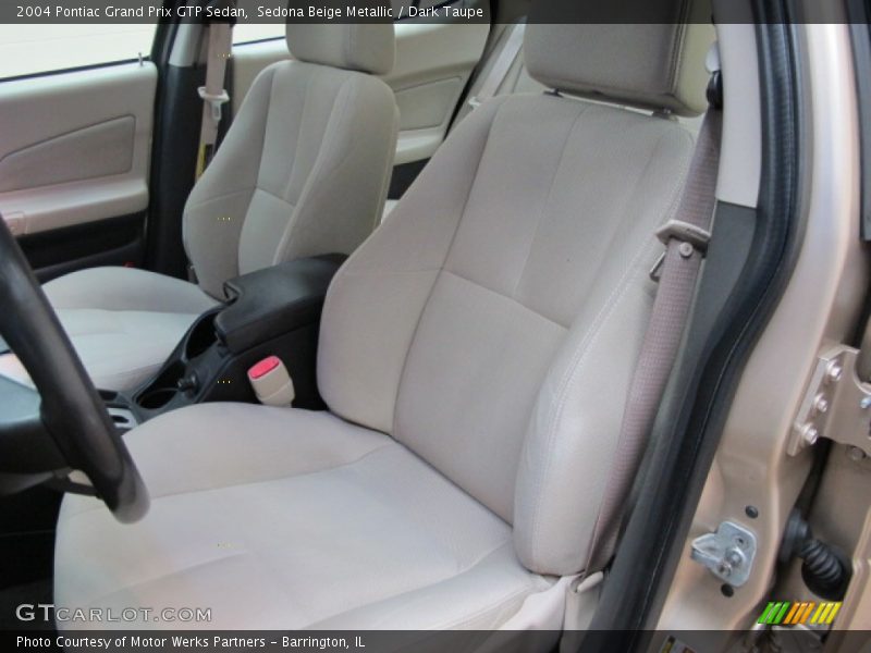 Sedona Beige Metallic / Dark Taupe 2004 Pontiac Grand Prix GTP Sedan