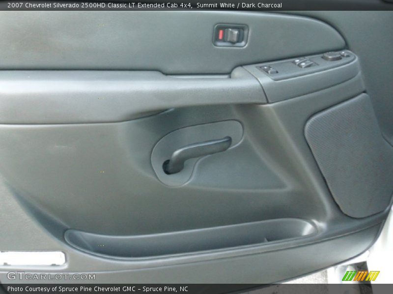Summit White / Dark Charcoal 2007 Chevrolet Silverado 2500HD Classic LT Extended Cab 4x4