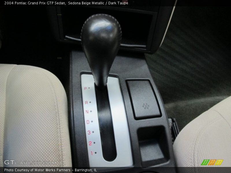 Sedona Beige Metallic / Dark Taupe 2004 Pontiac Grand Prix GTP Sedan