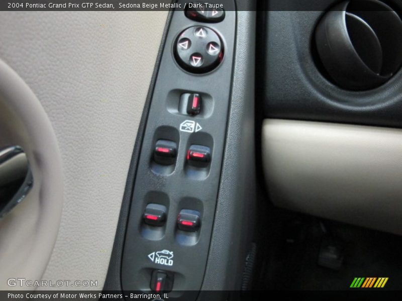 Sedona Beige Metallic / Dark Taupe 2004 Pontiac Grand Prix GTP Sedan