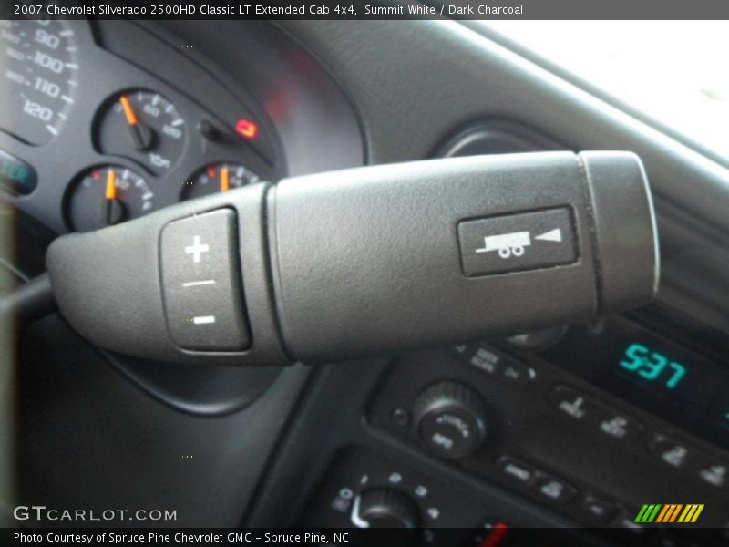 Summit White / Dark Charcoal 2007 Chevrolet Silverado 2500HD Classic LT Extended Cab 4x4