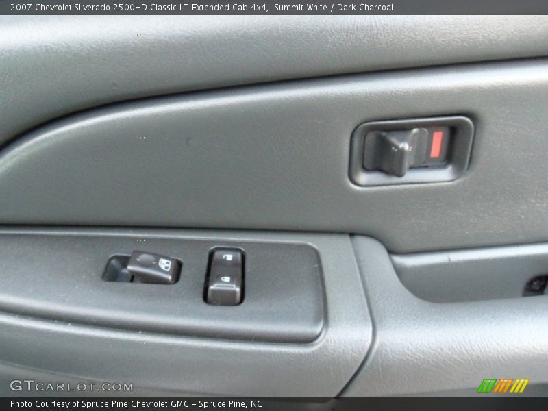 Summit White / Dark Charcoal 2007 Chevrolet Silverado 2500HD Classic LT Extended Cab 4x4