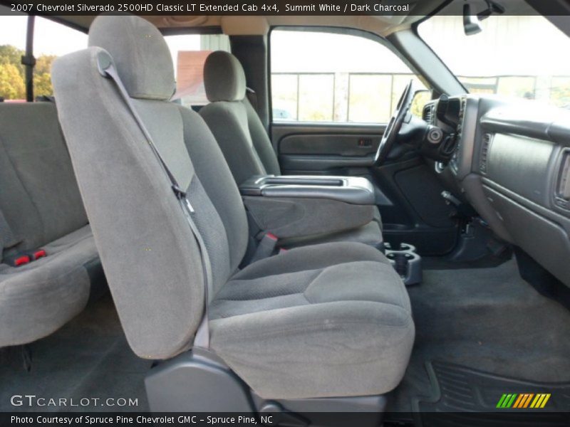 Summit White / Dark Charcoal 2007 Chevrolet Silverado 2500HD Classic LT Extended Cab 4x4