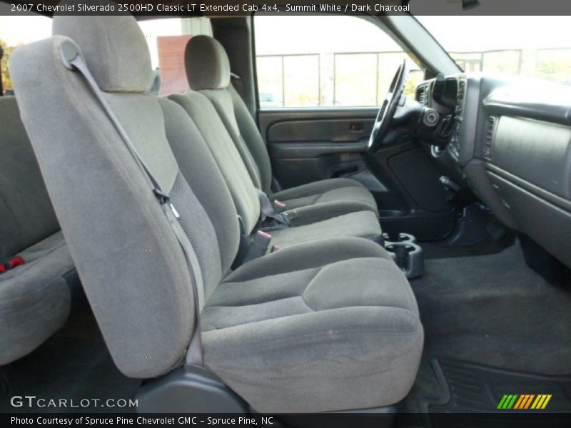 Summit White / Dark Charcoal 2007 Chevrolet Silverado 2500HD Classic LT Extended Cab 4x4
