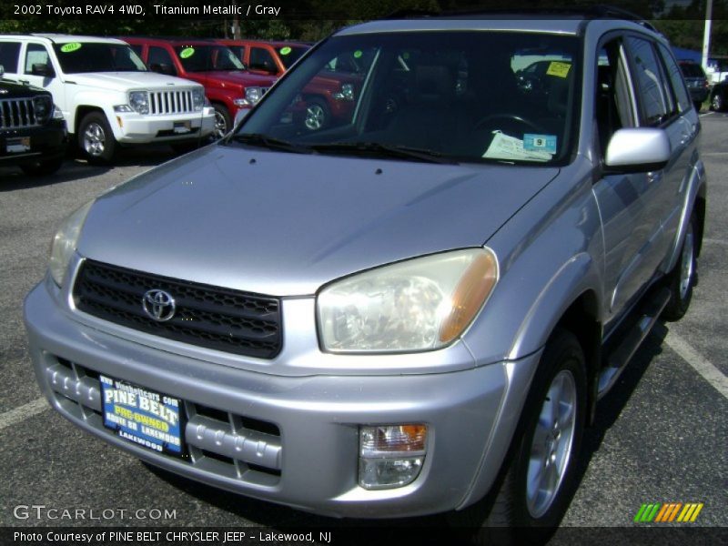 Titanium Metallic / Gray 2002 Toyota RAV4 4WD