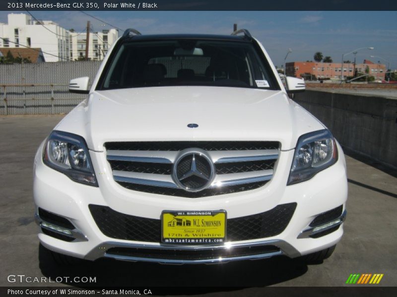 Polar White / Black 2013 Mercedes-Benz GLK 350