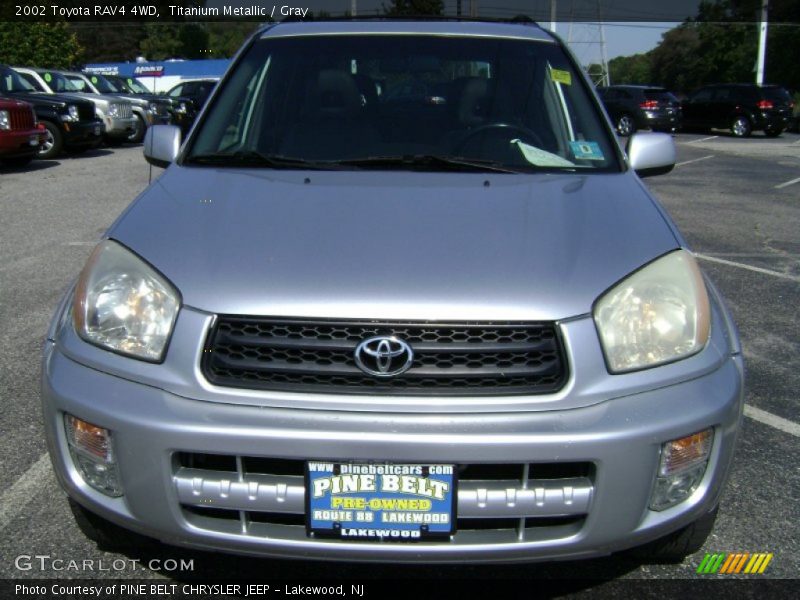 Titanium Metallic / Gray 2002 Toyota RAV4 4WD