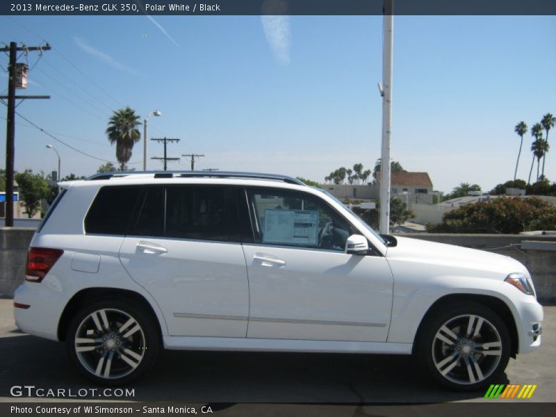 Polar White / Black 2013 Mercedes-Benz GLK 350