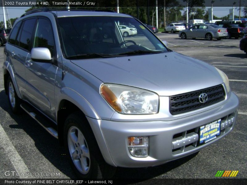 Titanium Metallic / Gray 2002 Toyota RAV4 4WD