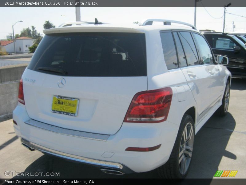 Polar White / Black 2013 Mercedes-Benz GLK 350