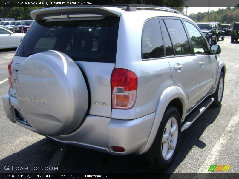 Titanium Metallic / Gray 2002 Toyota RAV4 4WD