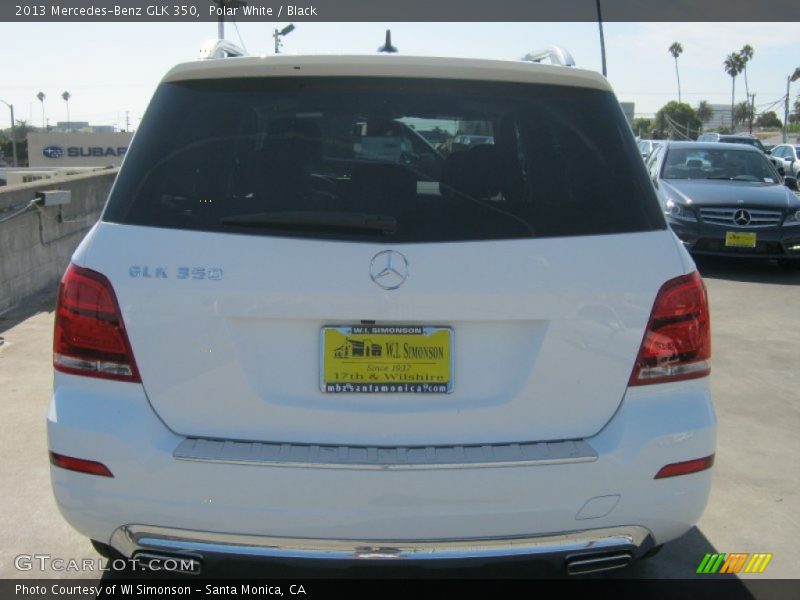 Polar White / Black 2013 Mercedes-Benz GLK 350