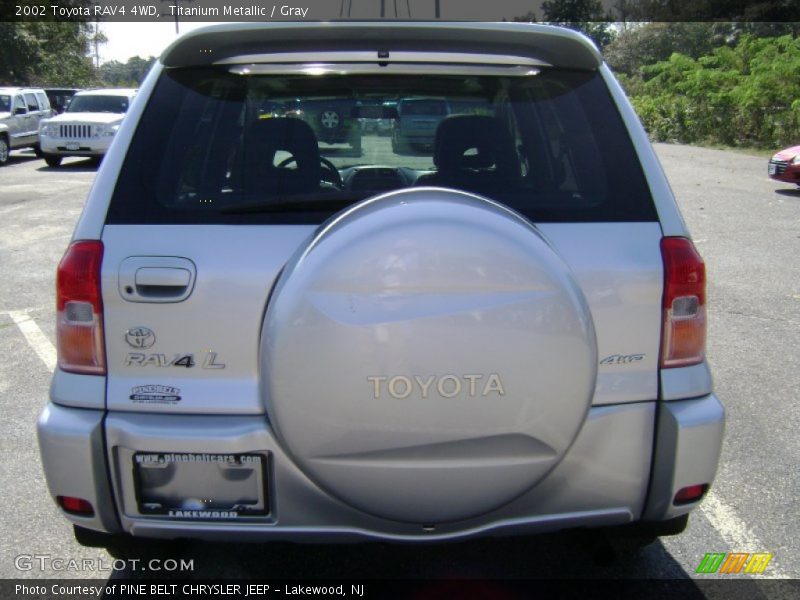 Titanium Metallic / Gray 2002 Toyota RAV4 4WD