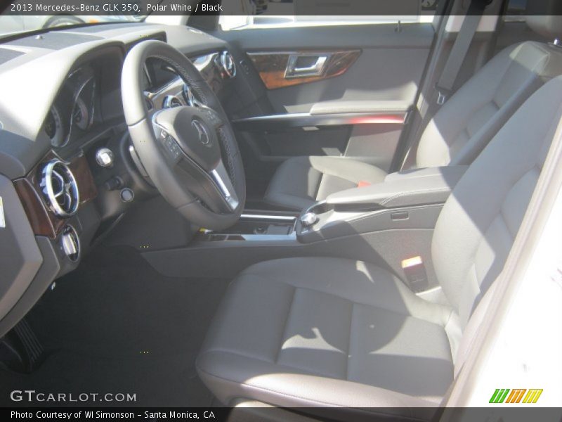 Polar White / Black 2013 Mercedes-Benz GLK 350