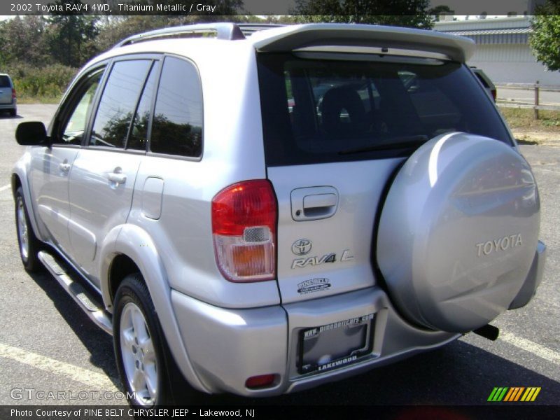 Titanium Metallic / Gray 2002 Toyota RAV4 4WD