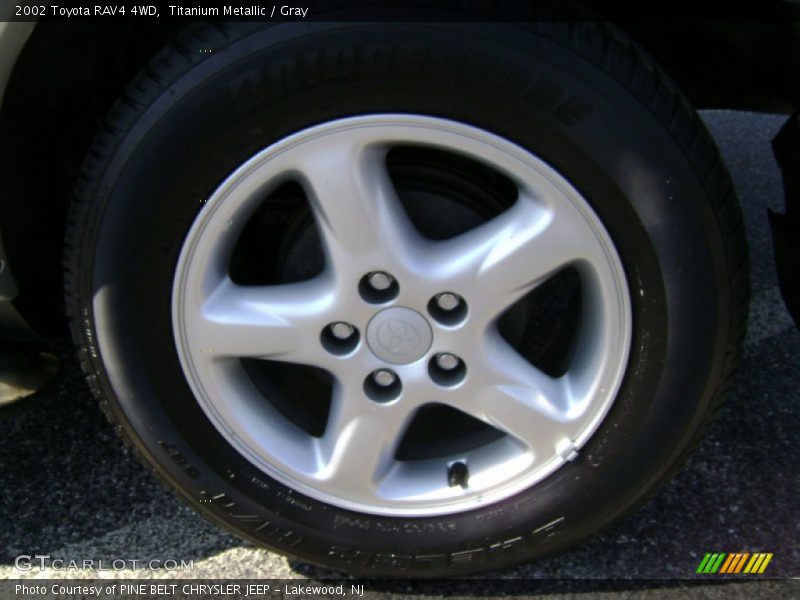 Titanium Metallic / Gray 2002 Toyota RAV4 4WD
