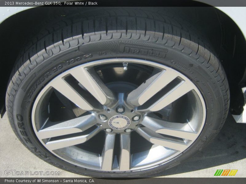 Polar White / Black 2013 Mercedes-Benz GLK 350