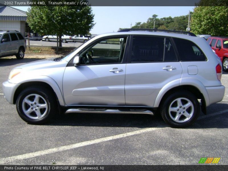 Titanium Metallic / Gray 2002 Toyota RAV4 4WD