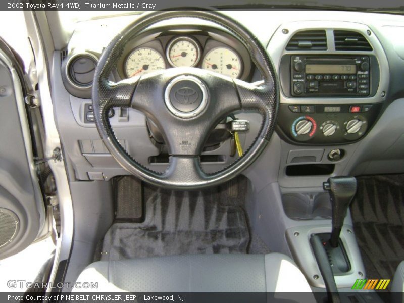 Titanium Metallic / Gray 2002 Toyota RAV4 4WD