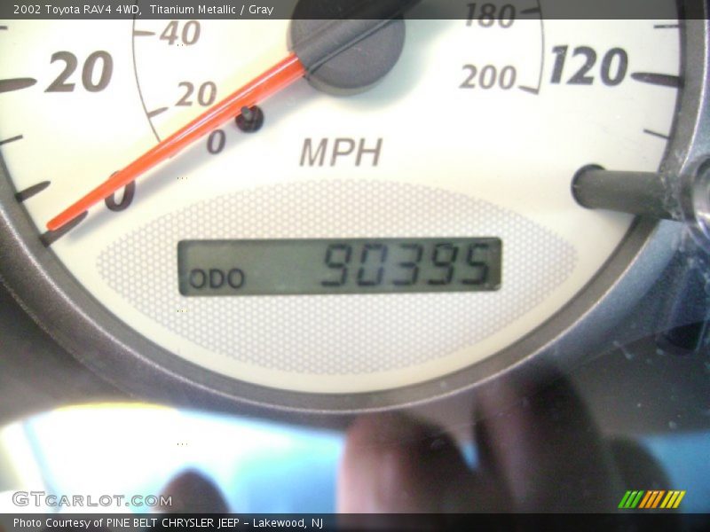 Titanium Metallic / Gray 2002 Toyota RAV4 4WD