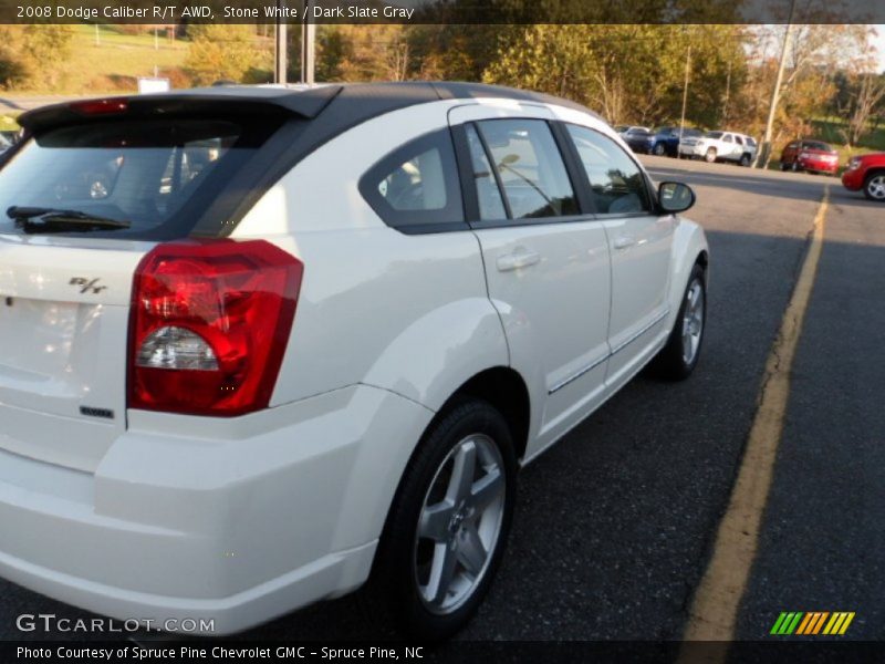 Stone White / Dark Slate Gray 2008 Dodge Caliber R/T AWD