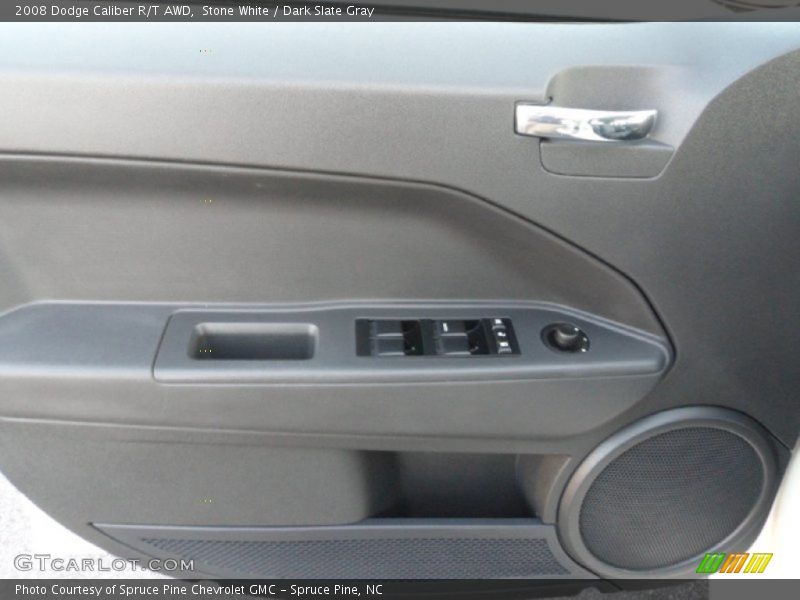 Stone White / Dark Slate Gray 2008 Dodge Caliber R/T AWD