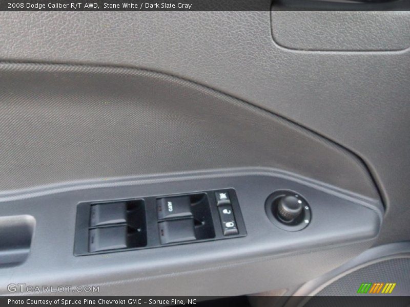 Stone White / Dark Slate Gray 2008 Dodge Caliber R/T AWD