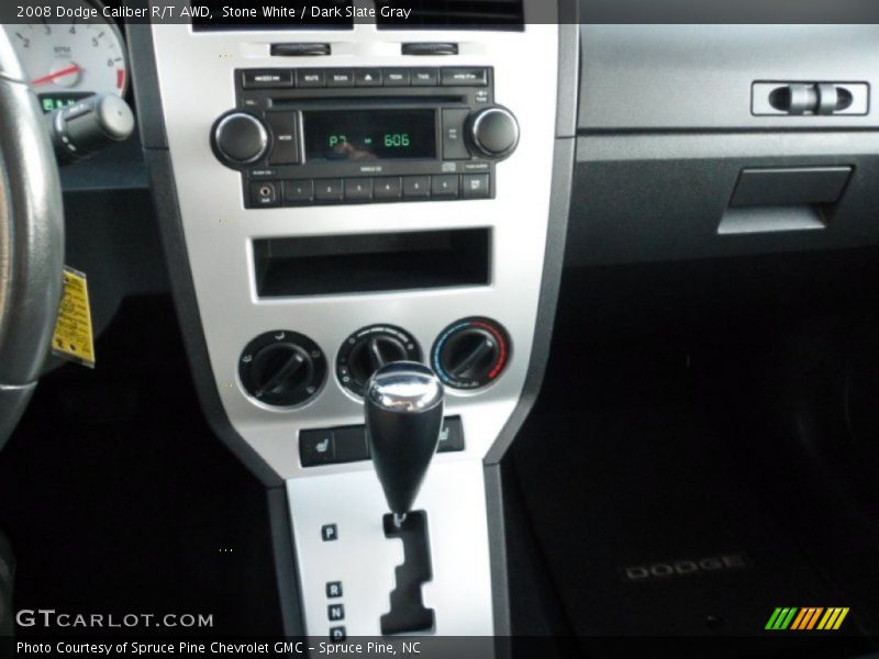 Stone White / Dark Slate Gray 2008 Dodge Caliber R/T AWD