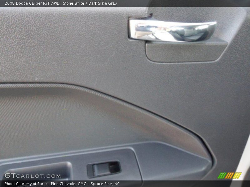 Stone White / Dark Slate Gray 2008 Dodge Caliber R/T AWD