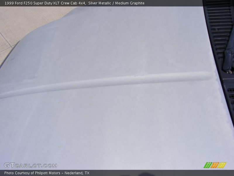 Silver Metallic / Medium Graphite 1999 Ford F250 Super Duty XLT Crew Cab 4x4