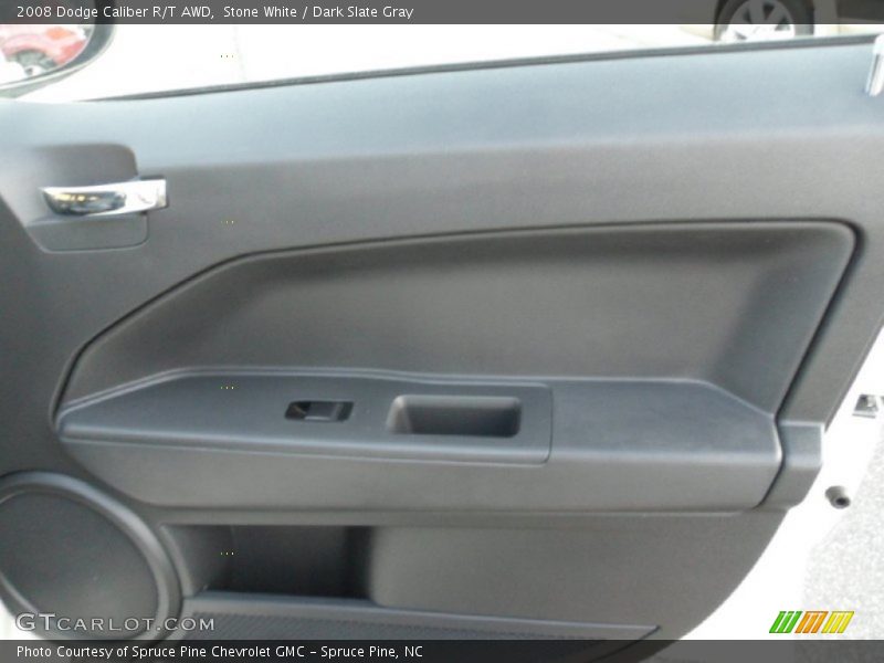 Stone White / Dark Slate Gray 2008 Dodge Caliber R/T AWD