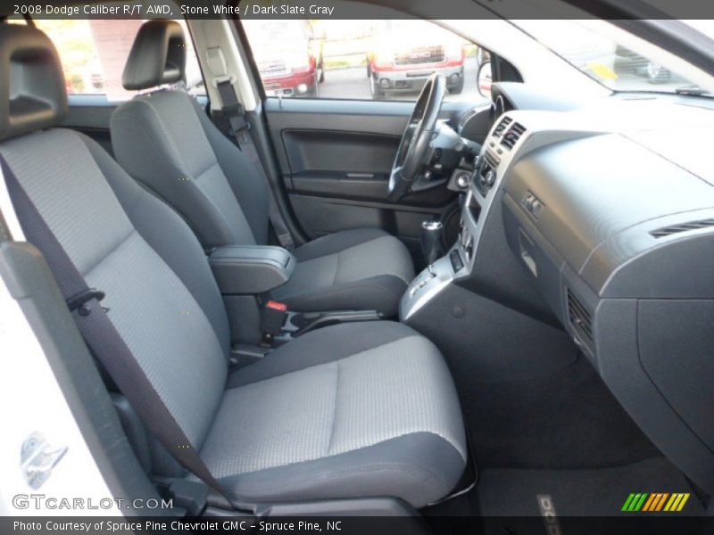 Stone White / Dark Slate Gray 2008 Dodge Caliber R/T AWD