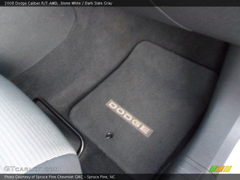 Stone White / Dark Slate Gray 2008 Dodge Caliber R/T AWD
