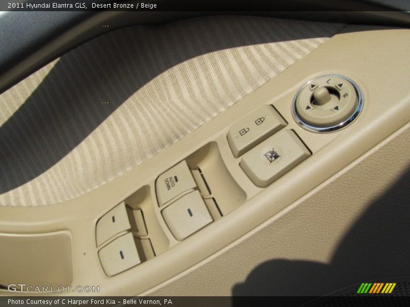 Desert Bronze / Beige 2011 Hyundai Elantra GLS