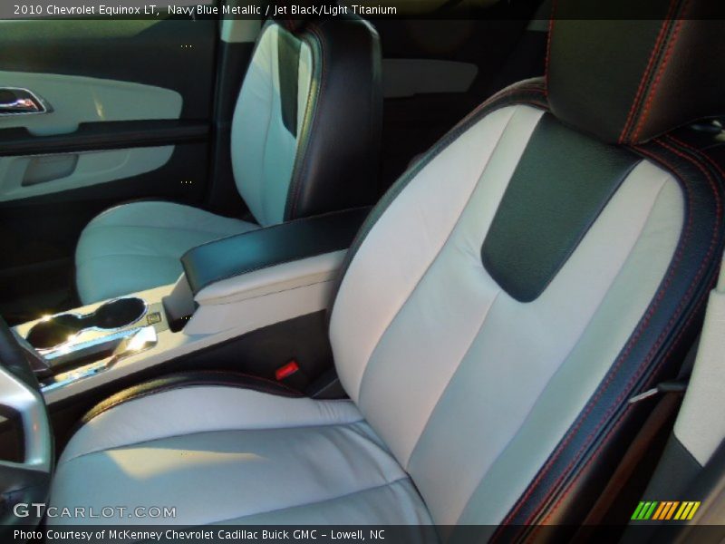Navy Blue Metallic / Jet Black/Light Titanium 2010 Chevrolet Equinox LT